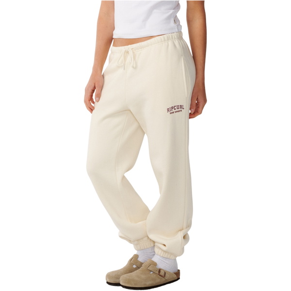 2026 Rip Curl Womens Varsity Sports Track Pant 073WPA - Bone